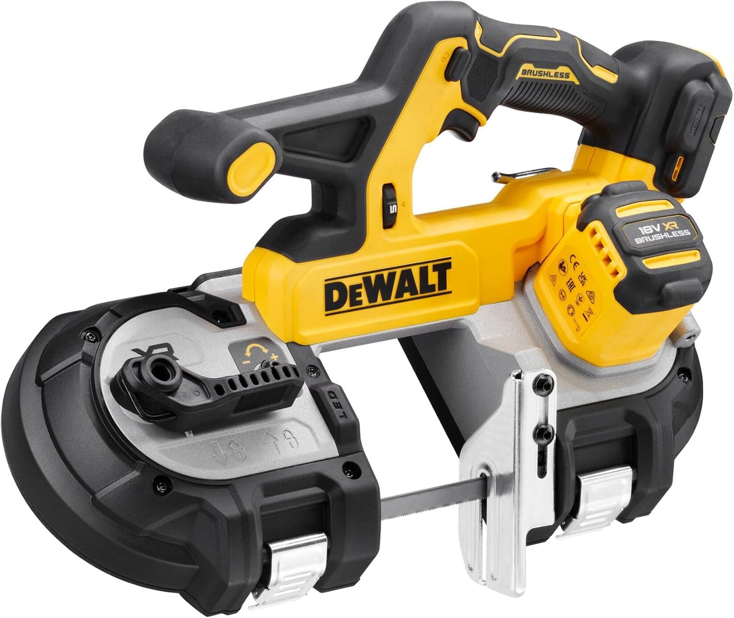 DeWALT DCS378N Akku Bandsäge 18V bürstenlos 86mm ohne Akku Sologerät