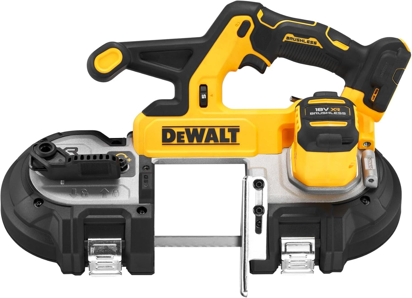 DeWALT DCS378N Akku Bandsäge 18V bürstenlos 86mm ohne Akku Sologerät
