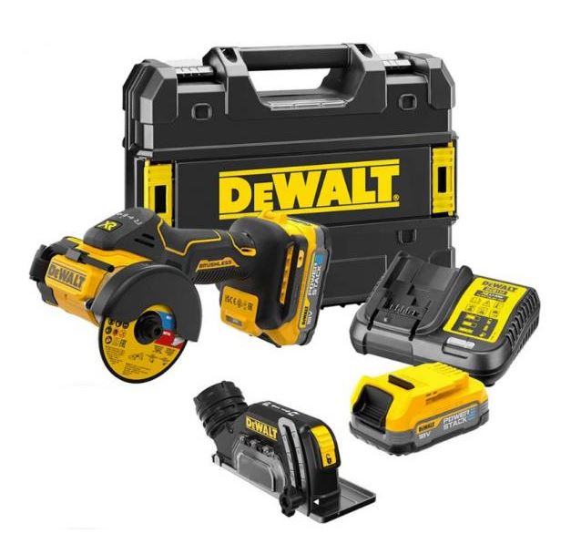 DeWALT DCS438E2T Akku Multimaterialschneider 18V bürstenlos 76 mm Powerstack 1,7 Ah TSTAK Koffer