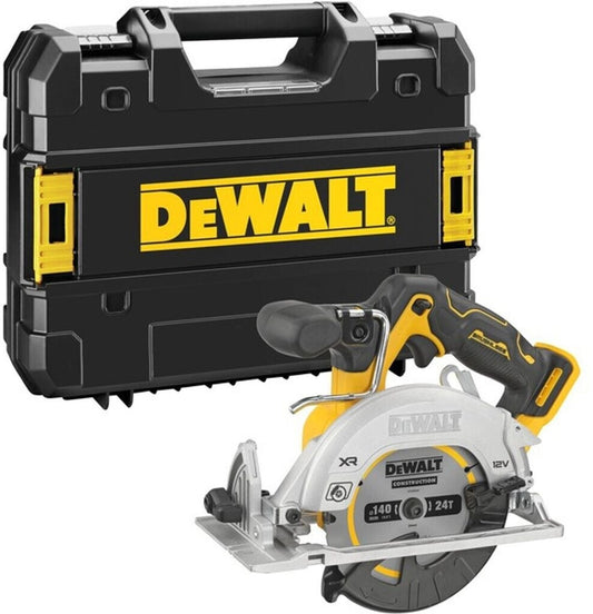 DeWALT DCS512NT Akku Handkreissäge 140 mm bürstenlos kabellos 12V ohne Akku Koffer TSTAK