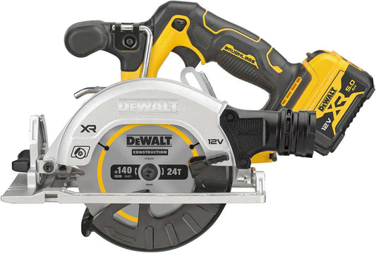 DeWALT DCS512P2 Akku Handkreissäge 140 mm bürstenlos kabellos 12V - 2x5Ah T STAK-Box