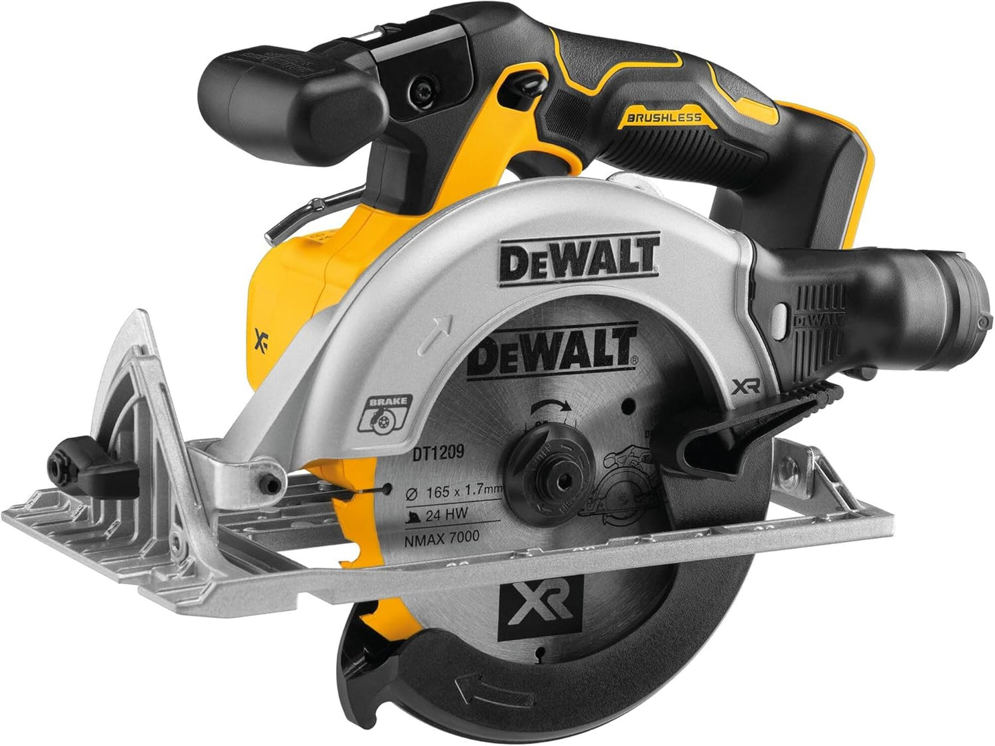 DeWALT DCS565N Akku Handkreissäge bürstenlos 18V Ø 165 mm ohne Akku