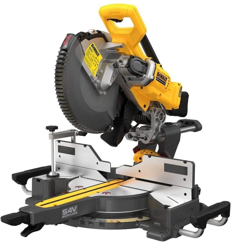 DeWalt DCS781X2 Akku Paneelsäge Kappsäge Gehrungssäge 54V 9Ah XR FLEXVOLT 305 mm bürstenlos