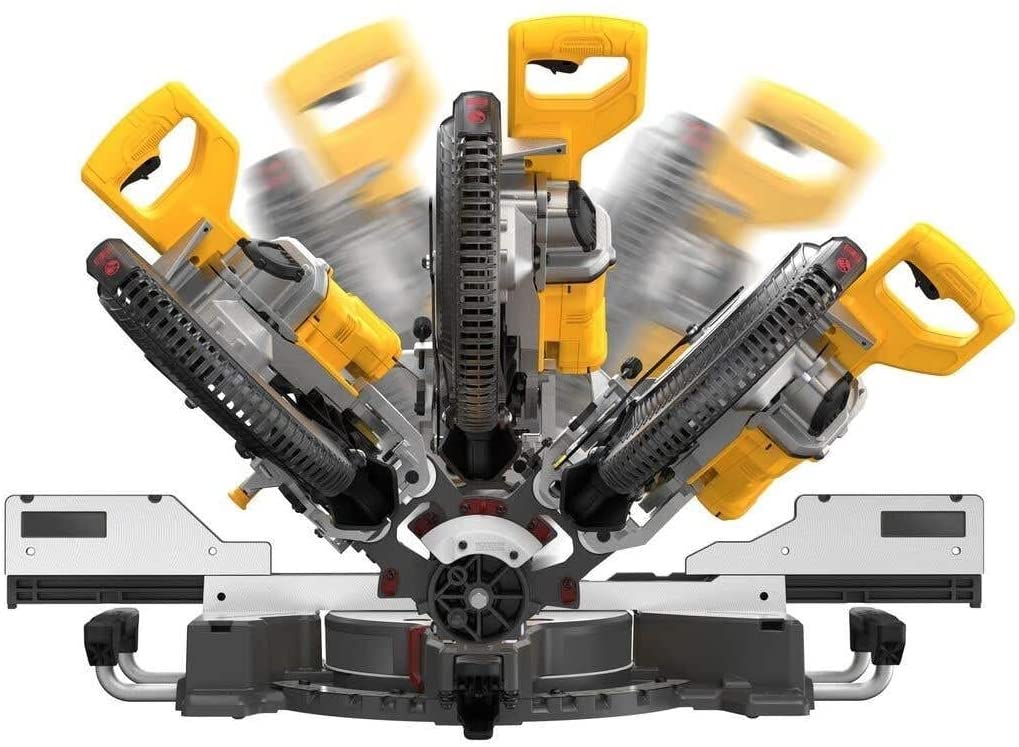 DeWalt DCS781X2 Akku Paneelsäge Kappsäge Gehrungssäge 54V 9Ah XR FLEXVOLT 305 mm bürstenlos