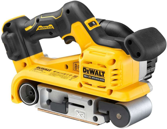 DeWALT DCW220N Akku Bandschleifer 18V bürstenlos 75x533 mm ohne Akku Sologerät