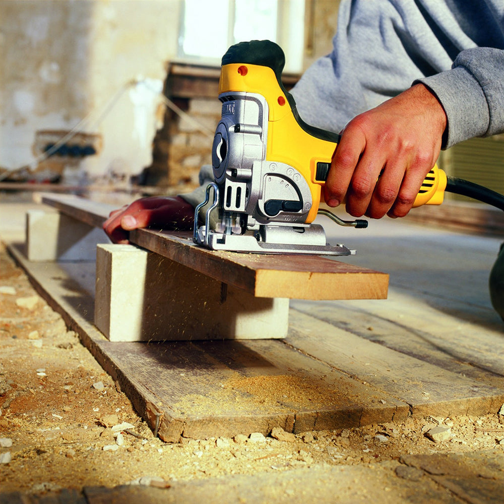 DeWALT DW333KT Pendelhub Stichsäge Säge 701W mit TSTAK Box II