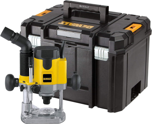 DeWALT DW621KT Elektronik Oberfräse 1100W mit Koffer TSTAK & Parallelanschlag