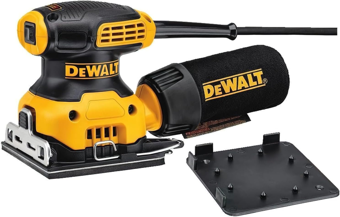 DeWALT DWE6411 Vibrationsschleifer Schleifmaschine Schleifer 108x115mm 230W