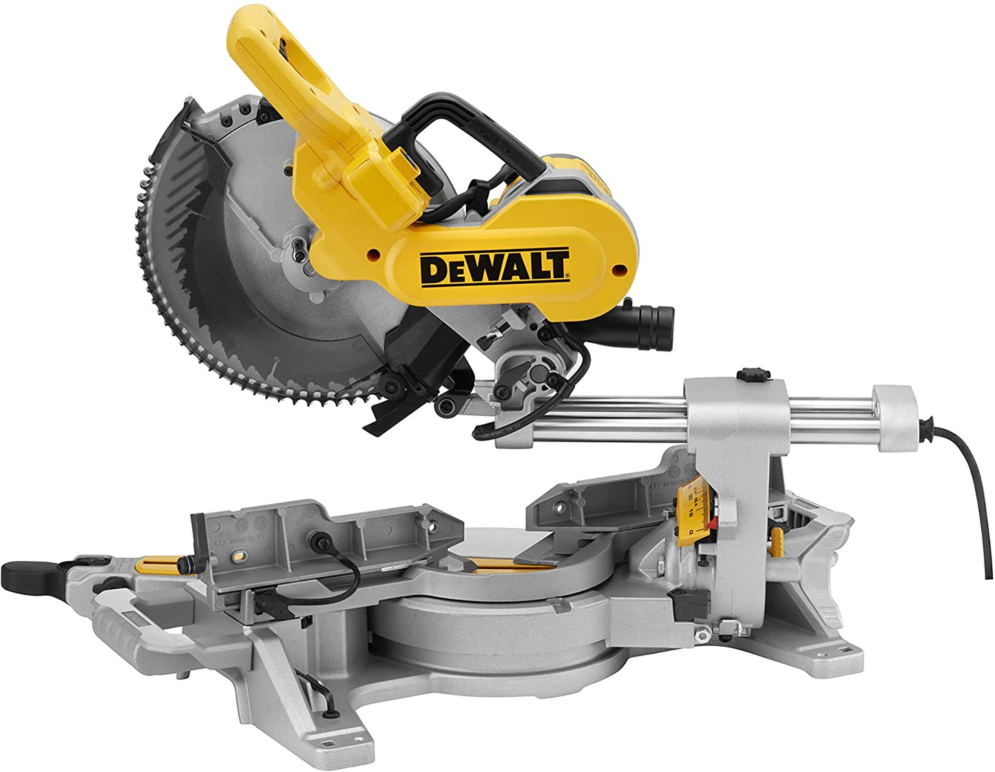 DeWalt DWS727 Paneelsäge Kappsäge & Gehrungssäge 1.675 W - Ø 250 mm mit XPS-Anzeige