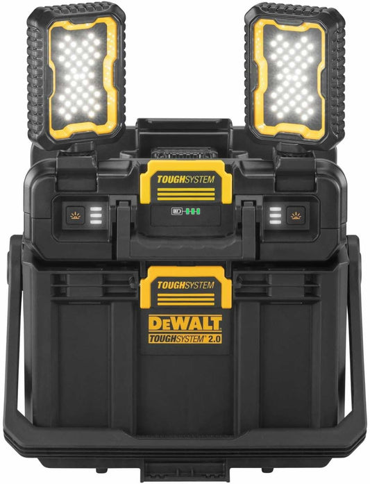 DeWALT DWST08061-1 ToughSystem Werkzeugbox mit Leuchten ohne Akku