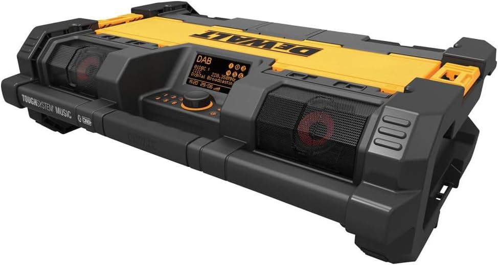 DeWALT DWST1-75659 Baustellen Radio DAB+ TOUGHSYSTEM Bluetooth Akku/Nezbetrieb