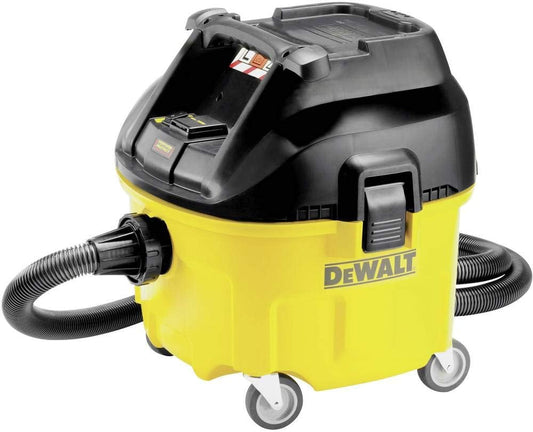 DeWALT DWV901L L-Klasse Industrie Nass- Trockensauger Filtereinigung 1400W 30L