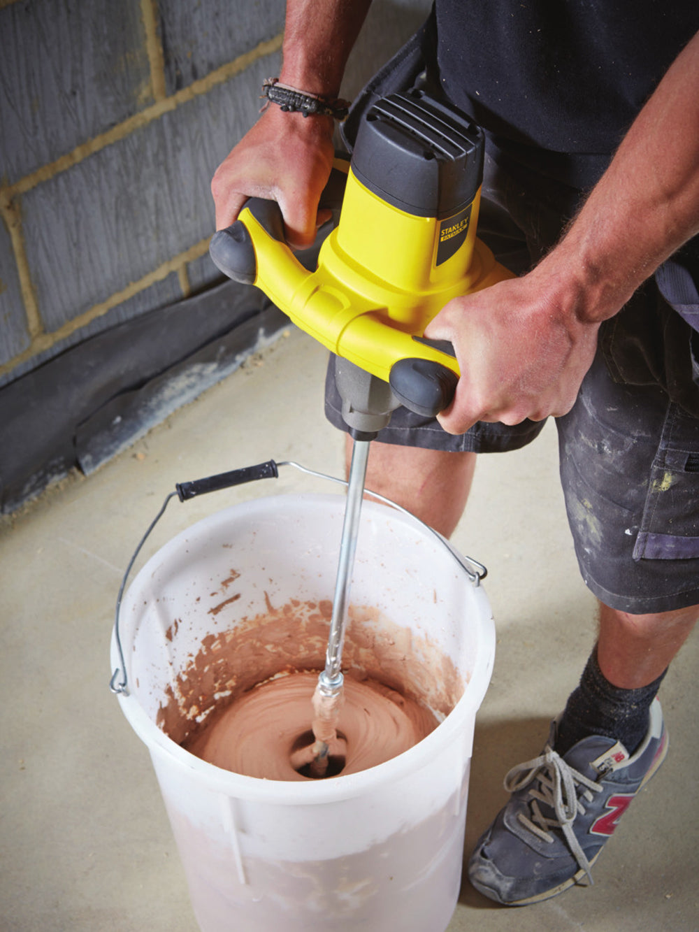 Stanley FME190 Fatmax Rührwerk 1600W 2-Gang 140mm Mörtelmixer
