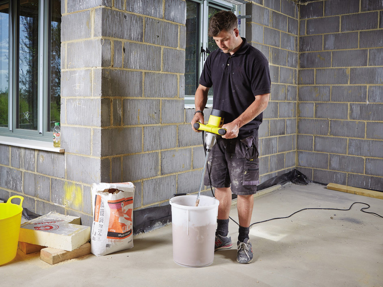 Stanley FME190 Fatmax Rührwerk 1600W 2-Gang 140mm Mörtelmixer