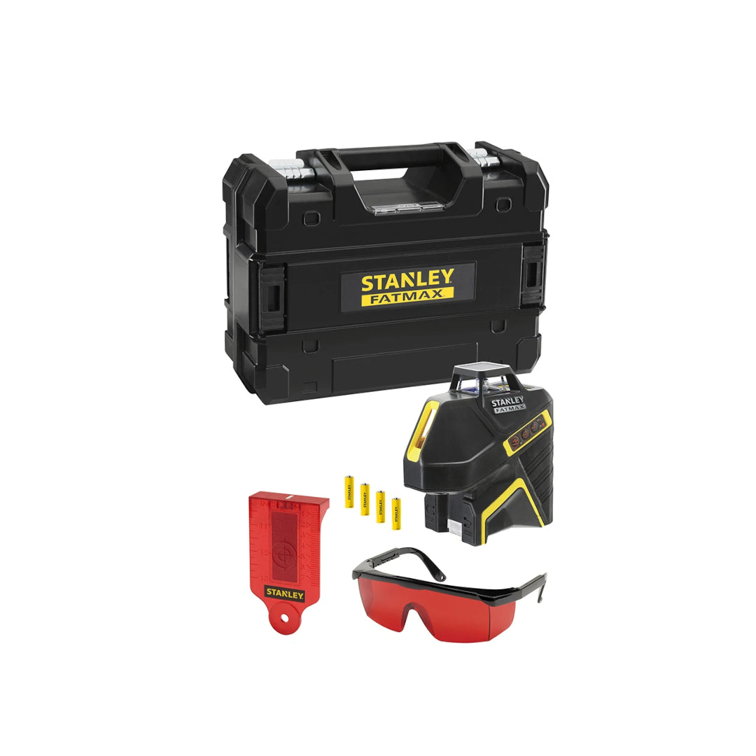 Stanley FMHT1-77416 SLR-2V Multilinienlaser Laser Rot mit Koffer