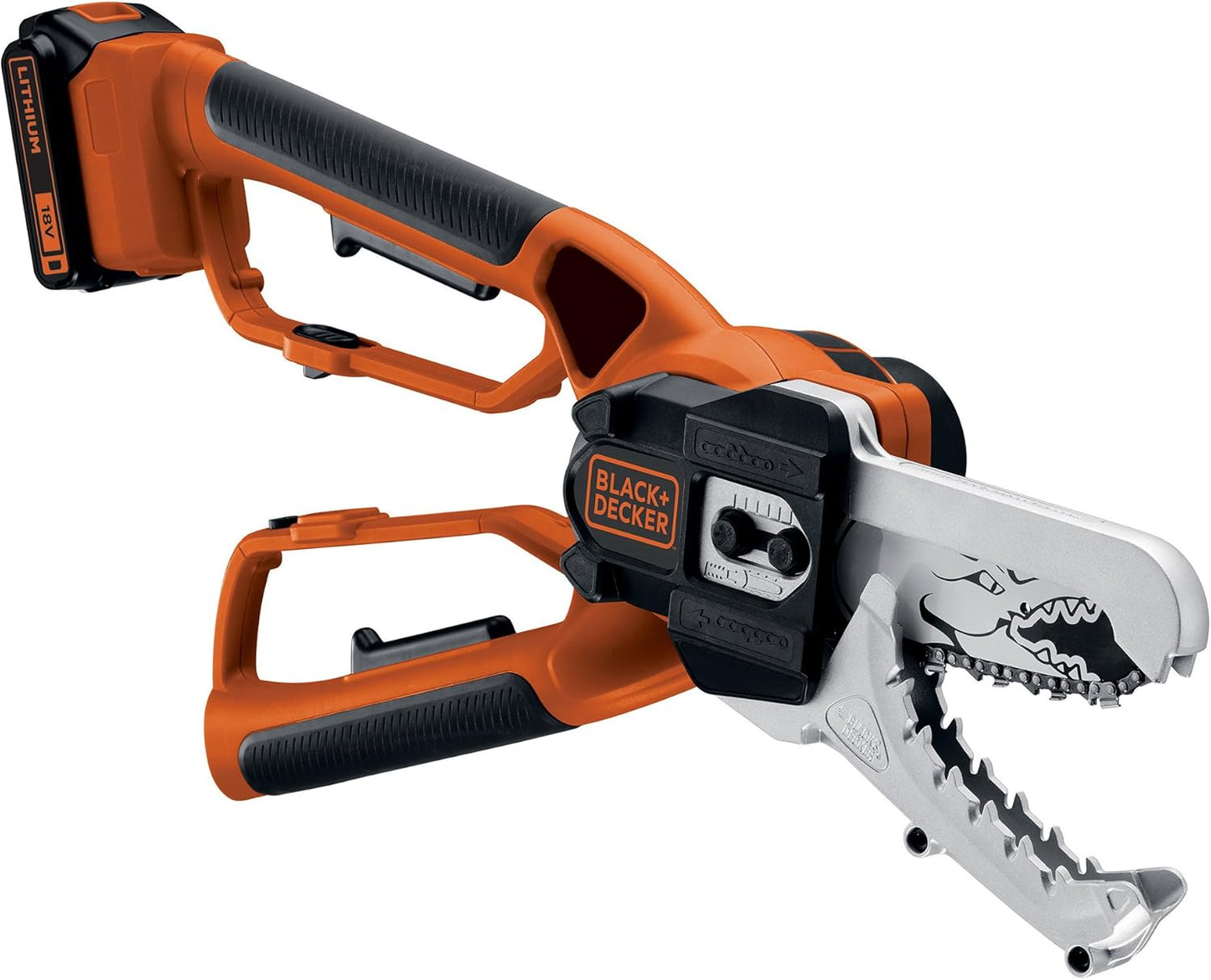 BLACK+DECKER GKC1000L Akku Astschere Alligator® 18V - 2 Ah kabellos - 15 cm