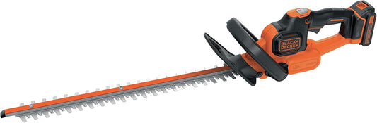 BLACK+DECKER GTC18502PC Akku Heckenschere Powercommand mit "Cut" 50cm 18V 2Ah