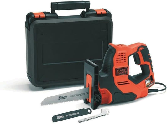 BLACK+DECKER RS890K SCORPION Stichsäge Universal Säge Handsäge 500W + Koffer