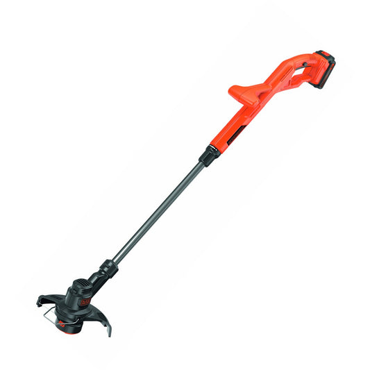 BLACK+DECKER ST182320 Akku Rasentrimmer Kantenschneider 18V 2Ah Teleskopstiel
