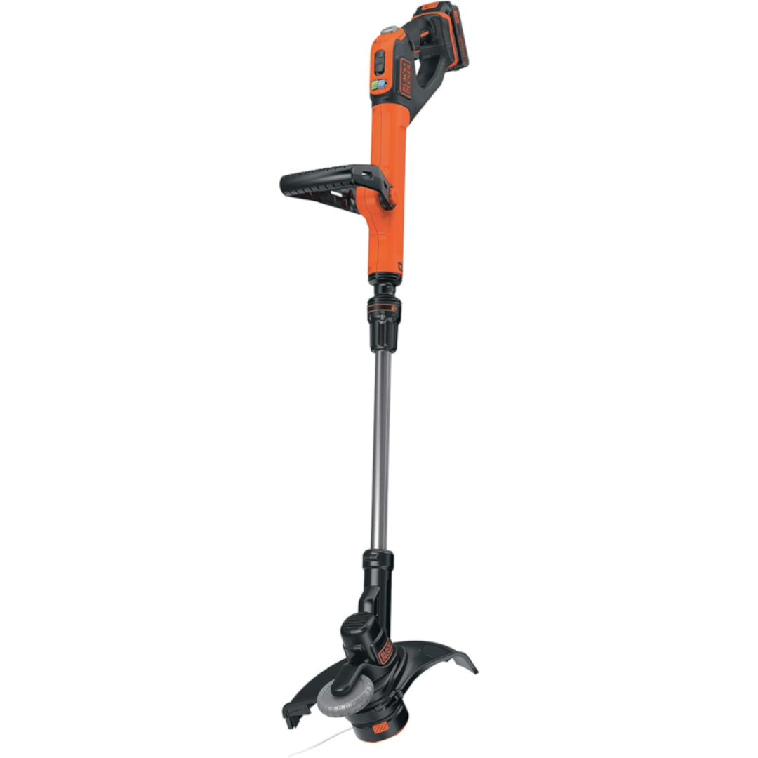 BLACK+DECKER STC1820EPC Akku Rasentrimmer 18V 2Ah POWERCOMMAND Easy Feed 28cm